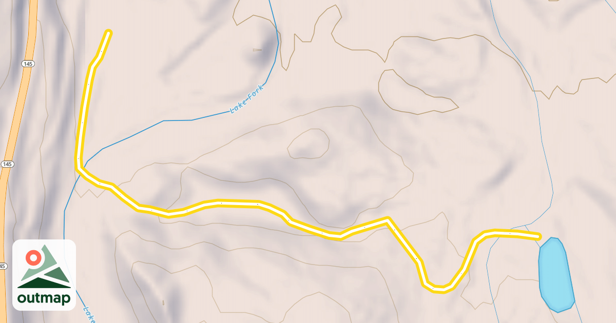 Map of Hidden Valley