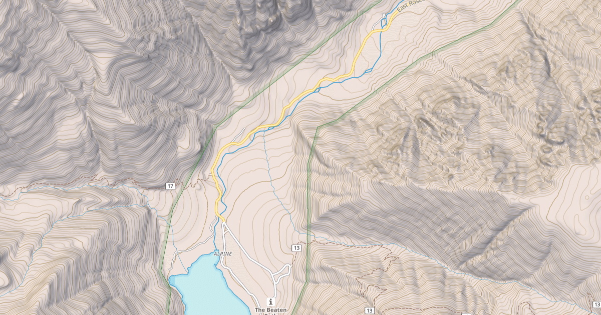Map preview of EAST ROSEBUD