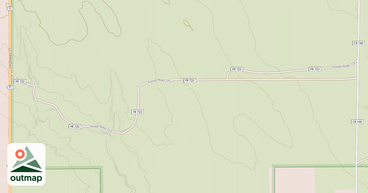 Map of HORSETAIL
