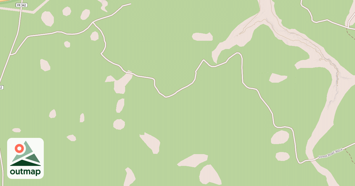 Map of USFS National Forest System Roads {68D03DF3-91D9-44C7-AB64-12A373916562}
