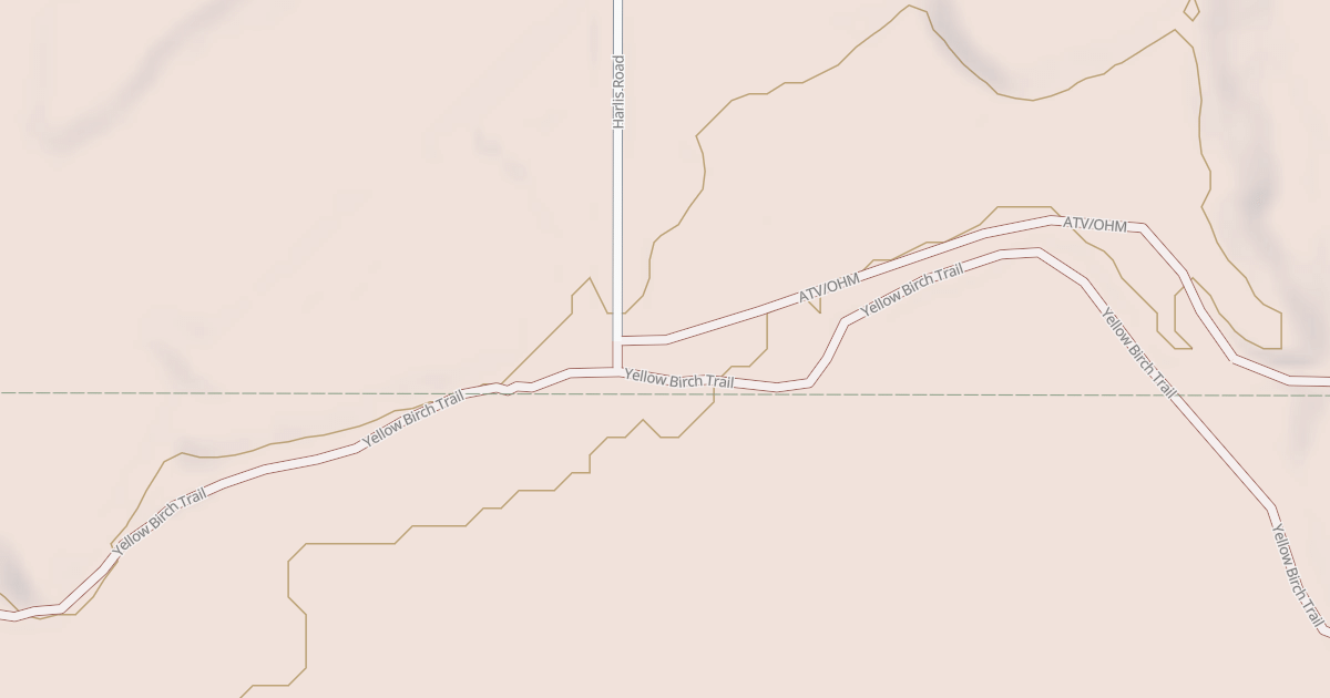 Map preview of Straight Arrows Trail