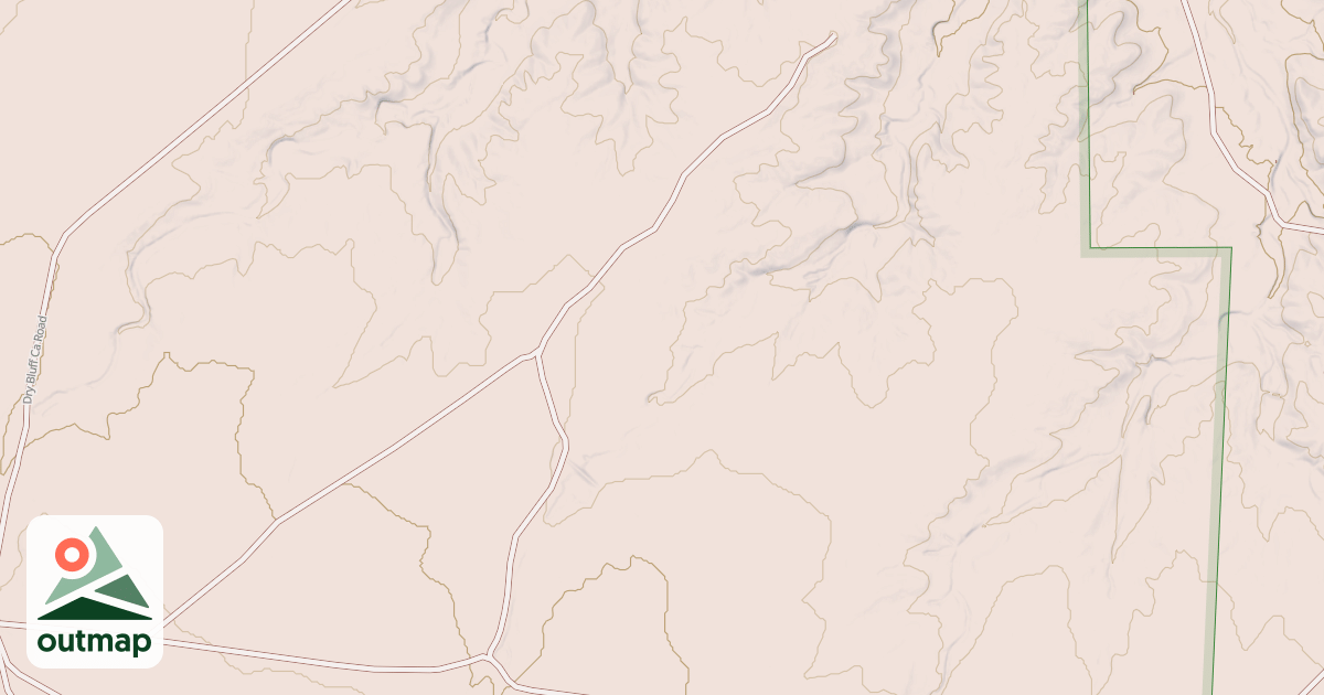 Map of DRY BLUFF EA