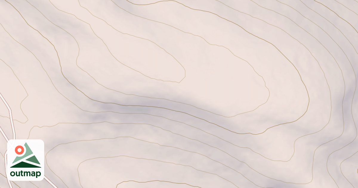 Map of MUDDY RIDGE