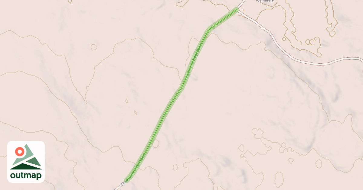 Map of Chadbourne Ridge Road