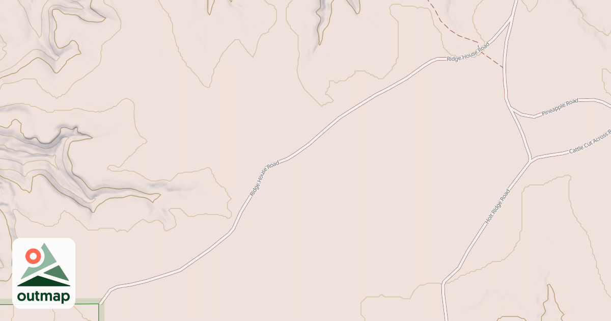 Map of RIDGE HOUSE