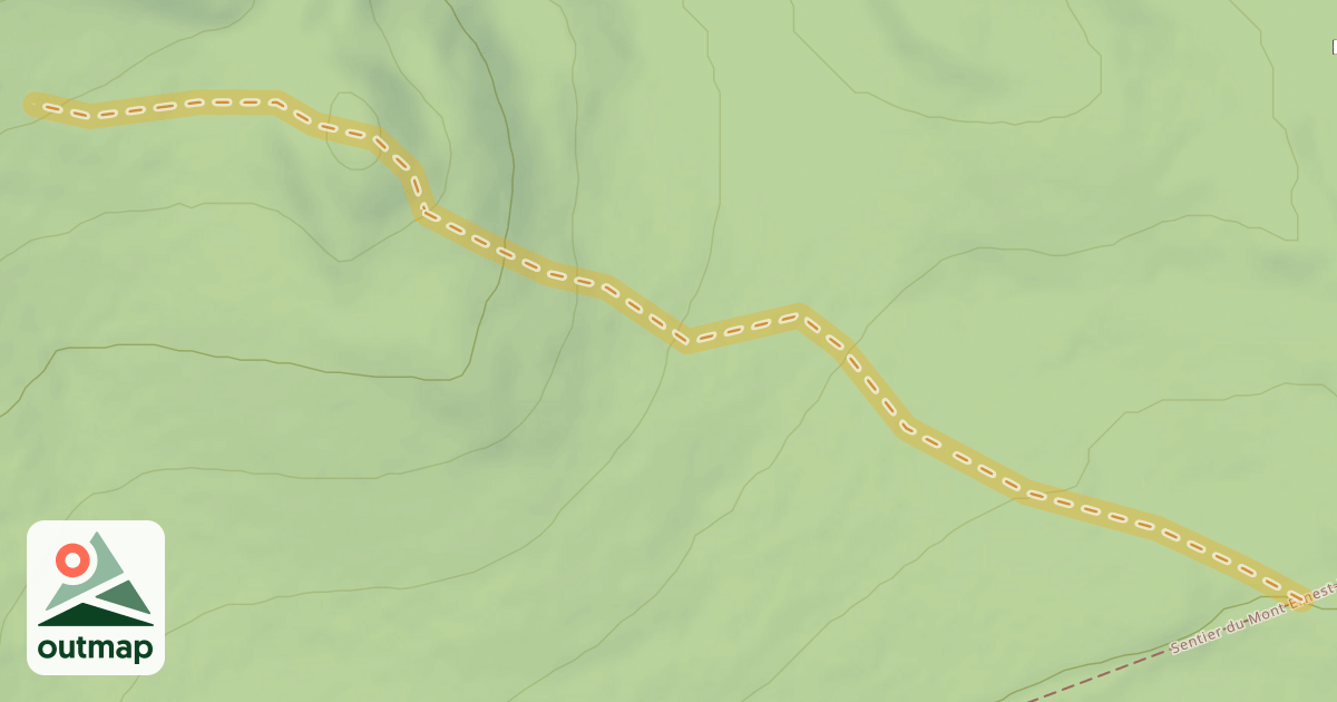 Map of Sous-bois vers le parking