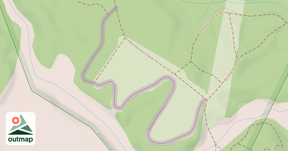 Map of Bombardier (Blue)