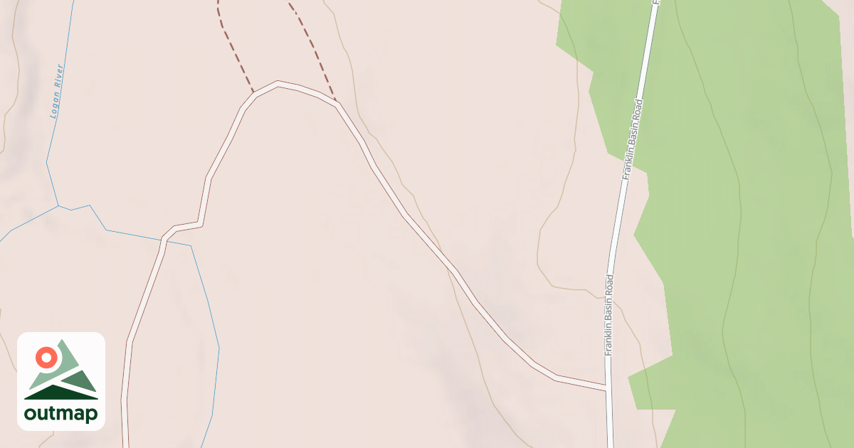 Map of WHITE CANYON
