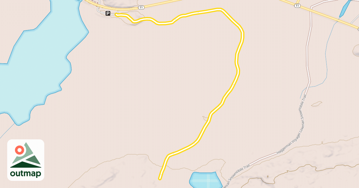 Map of Green Trail