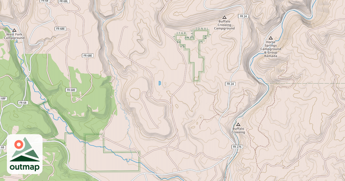 Map of BRENTWOOD