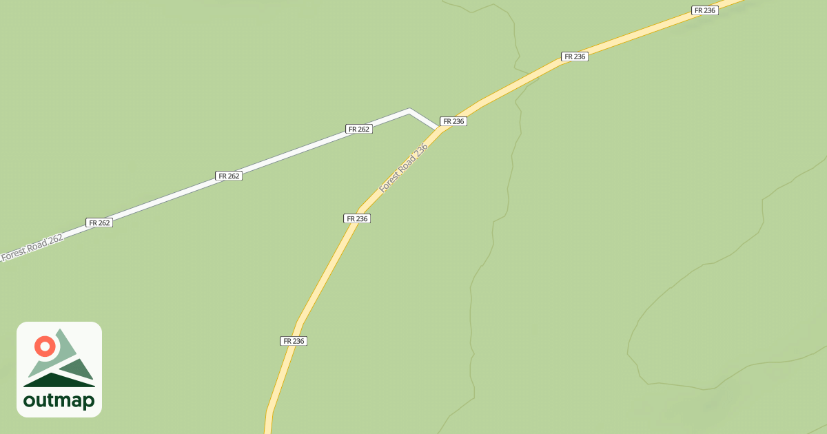 Map of FR 236M