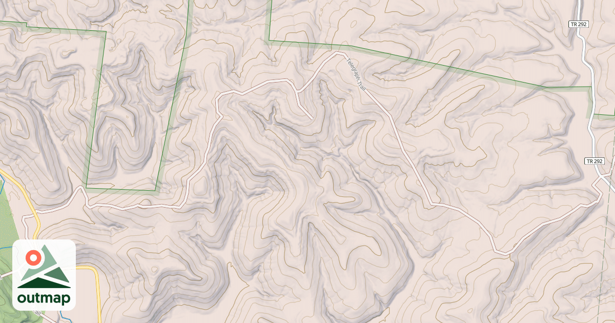Map of TELEGRAPH TRAIL