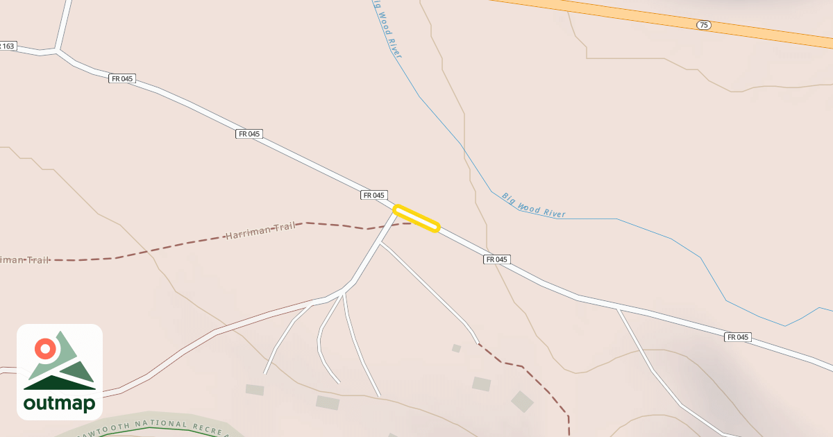 Map of North Easley Hot Springs Road