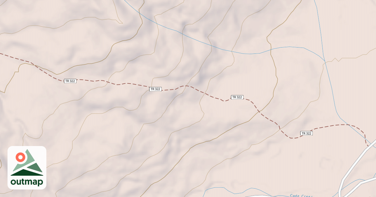 Map of CADE MOUNTAIN ATV