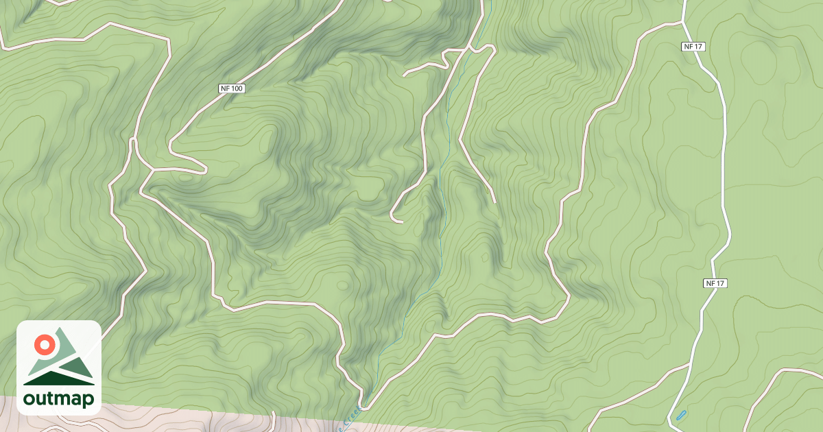 Map of USFS Motor Vehicle Use Map Roads {0487EA29-2BC2-4105-8C3B-CE3B081A9A39}