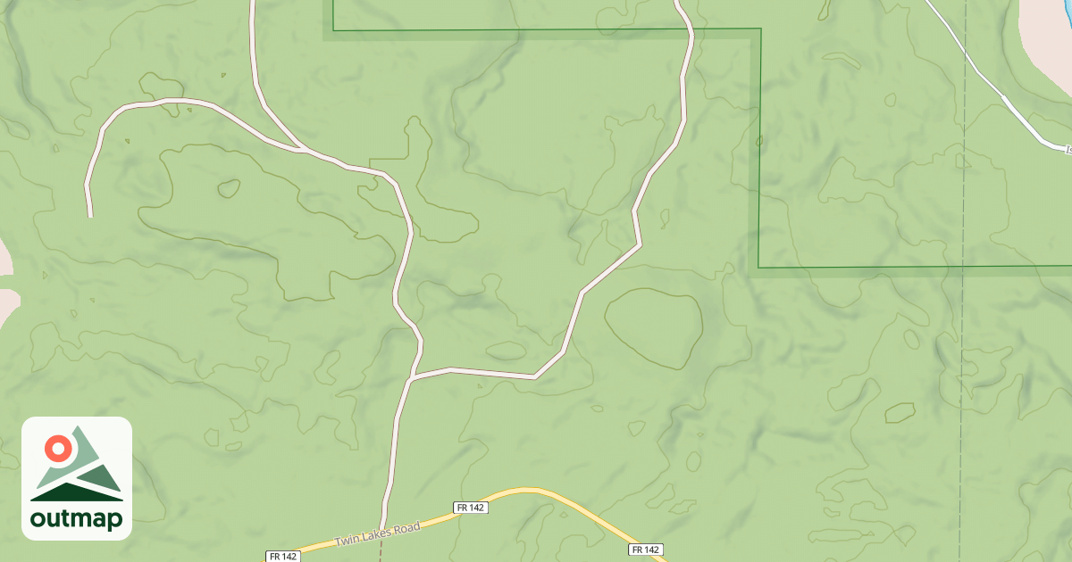 Map of FR 142C