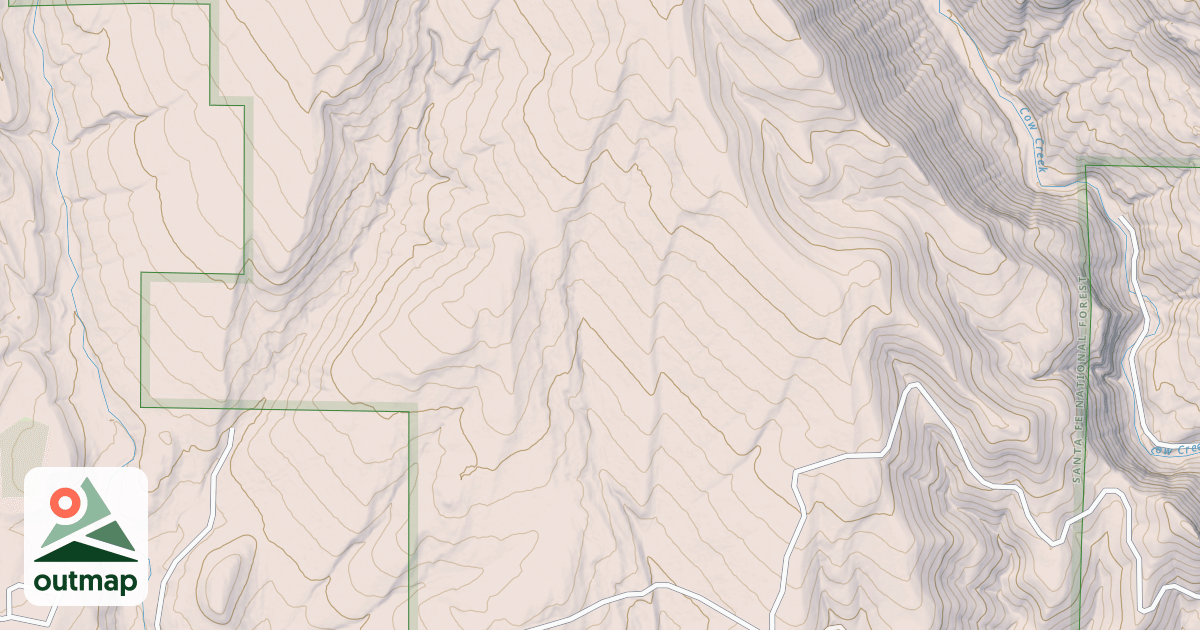 Map of USFS National Forest System Roads {92C19990-0168-4C94-8542-D27730317073}