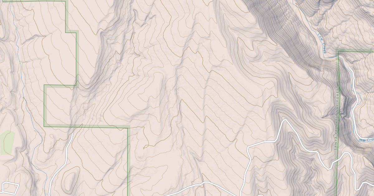 Map preview of USFS National Forest System Roads {92C19990-0168-4C94-8542-D27730317073}