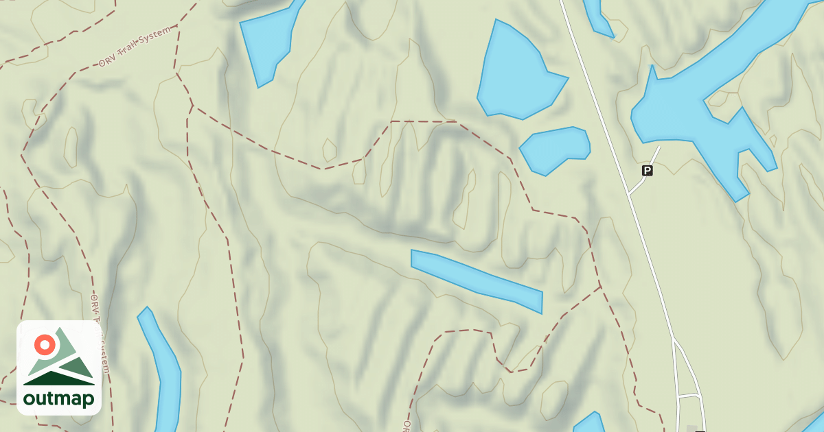 Map of Orv Trail System
