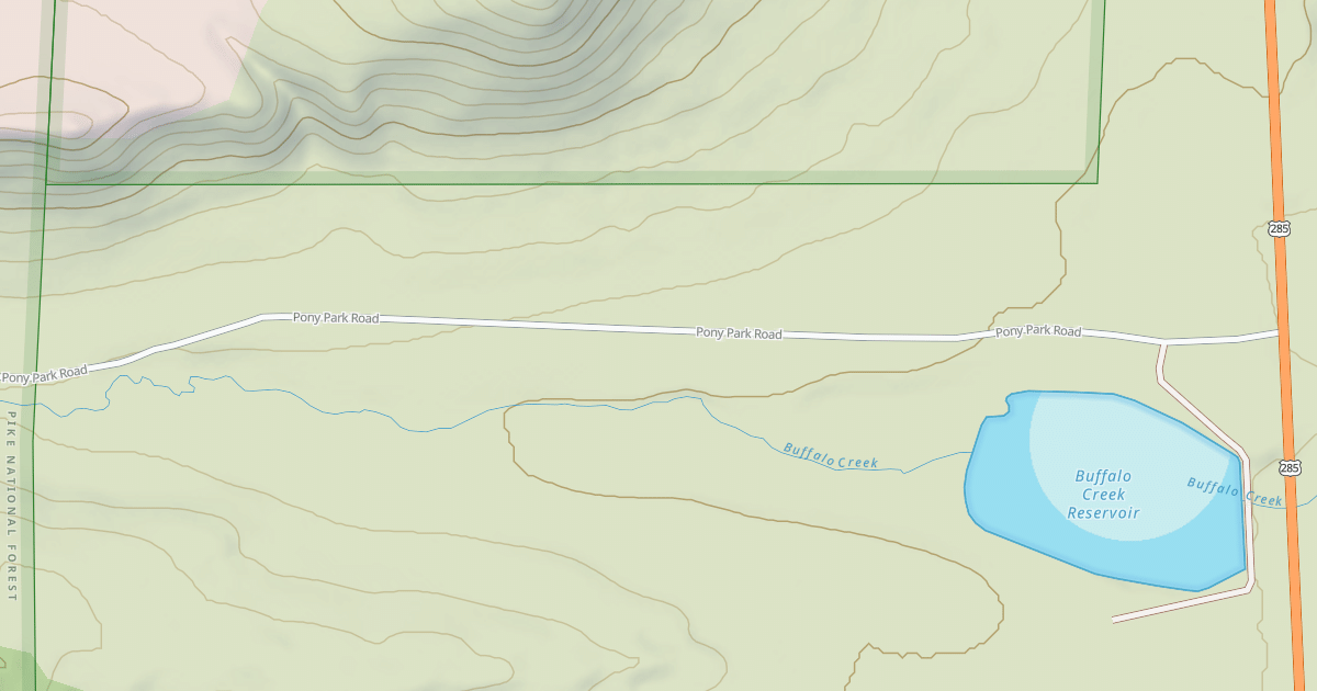 Map preview of PONY PARK