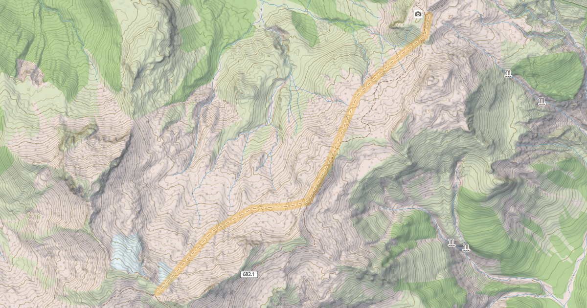 Map preview of Ptarmigan Ridge