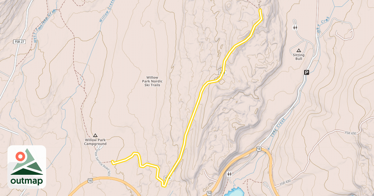 Map of Trail 068