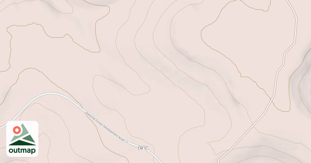 Map of USFS Motor Vehicle Use Map Roads {0A462AD9-A206-4394-8108-A115A715AB0C}