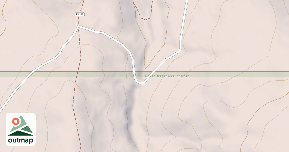 Map of GRAYBACK GULCH