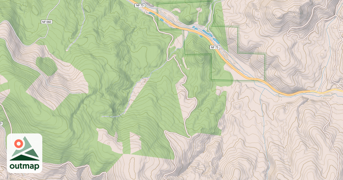 Map of 7362 Road Snowmobile