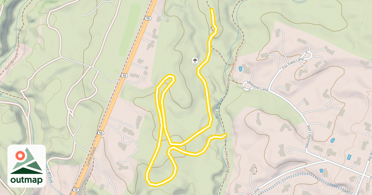 Map of Garipay Blue Loop