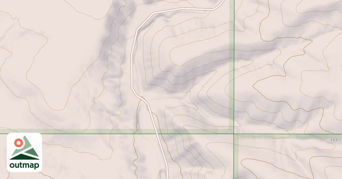 Map of GREEN CANYON
