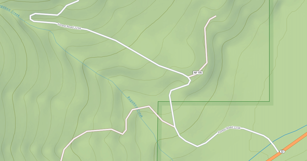 Map preview of BRUNO MEADOWS-COOPER-BU*