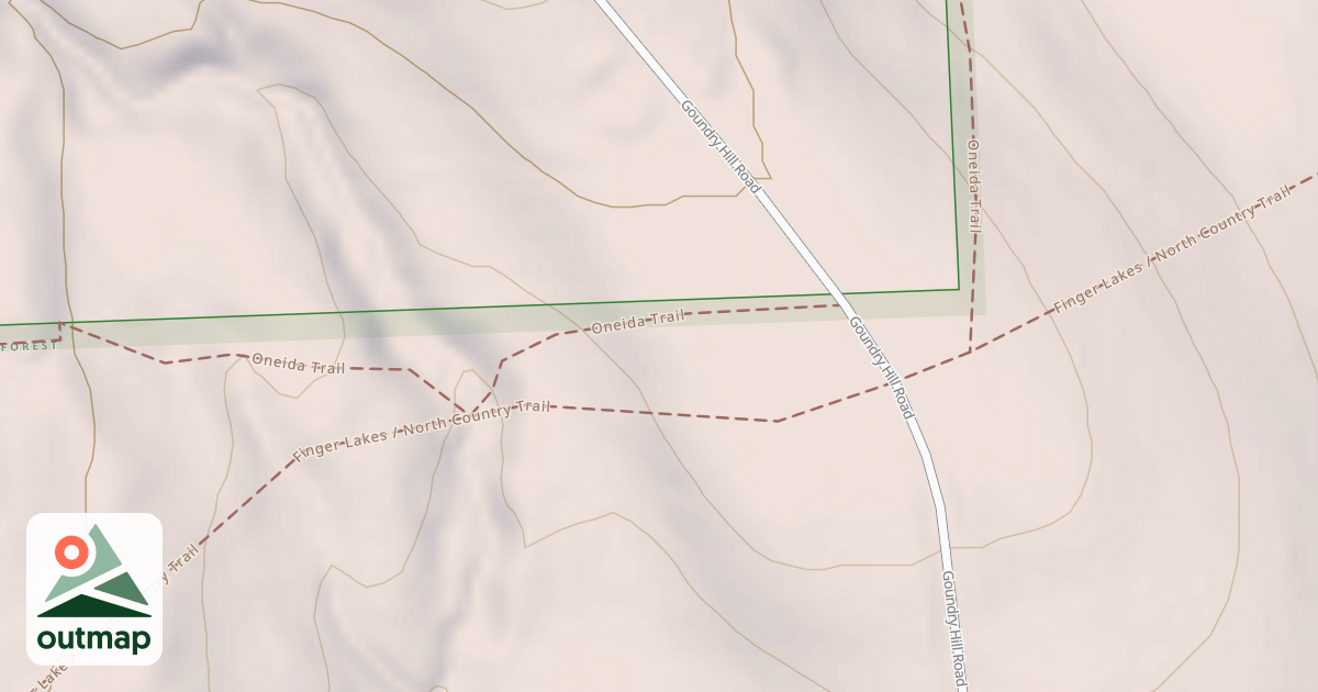 Map of Oneida