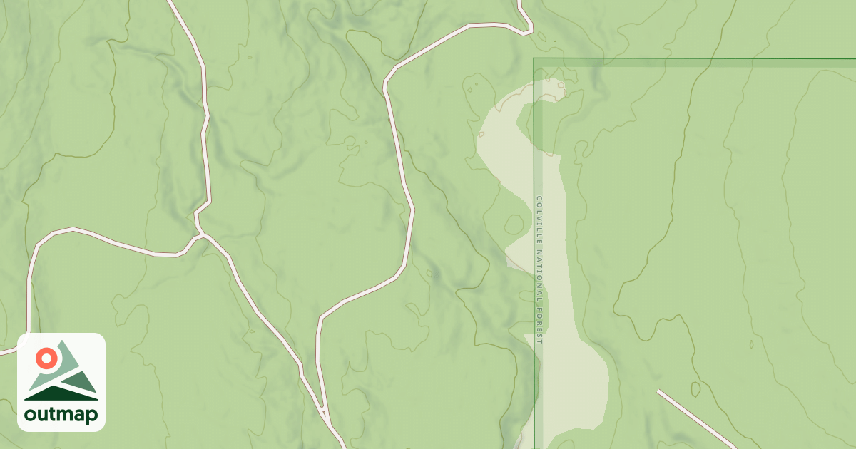 Map of USFS Motor Vehicle Use Map Roads {A4CE9E91-1E98-4966-BA3E-A8B518CDB6A1}