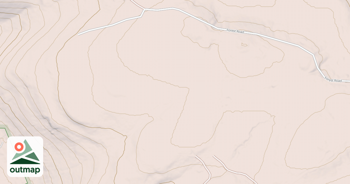 Map of HUBERT RUN - A