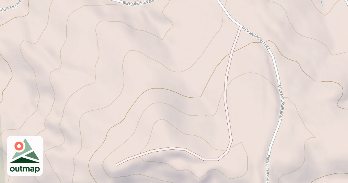 Map of BUCK MTN