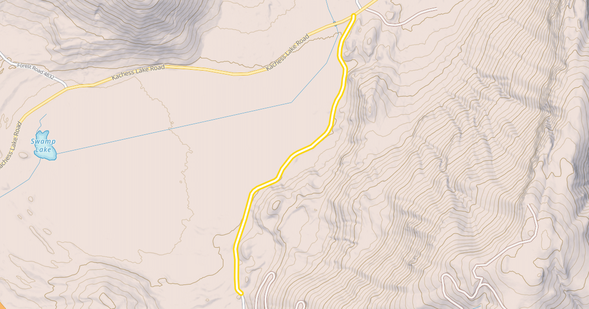Map preview of National Forest Development Road 4826