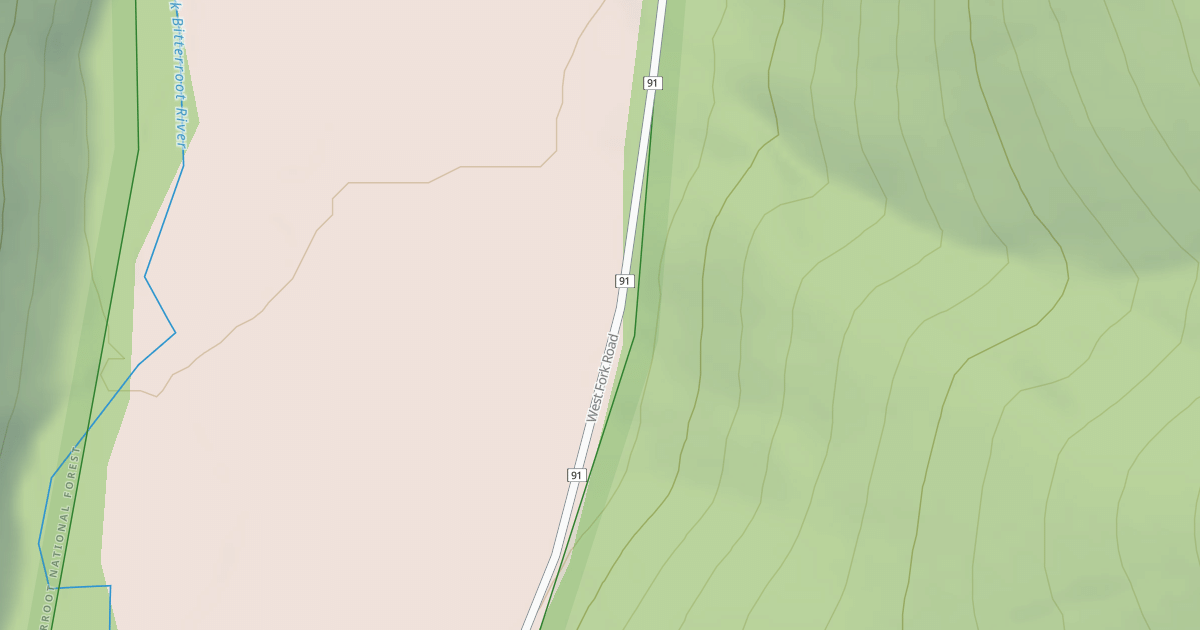 Map preview of (FDR) WEST FORK