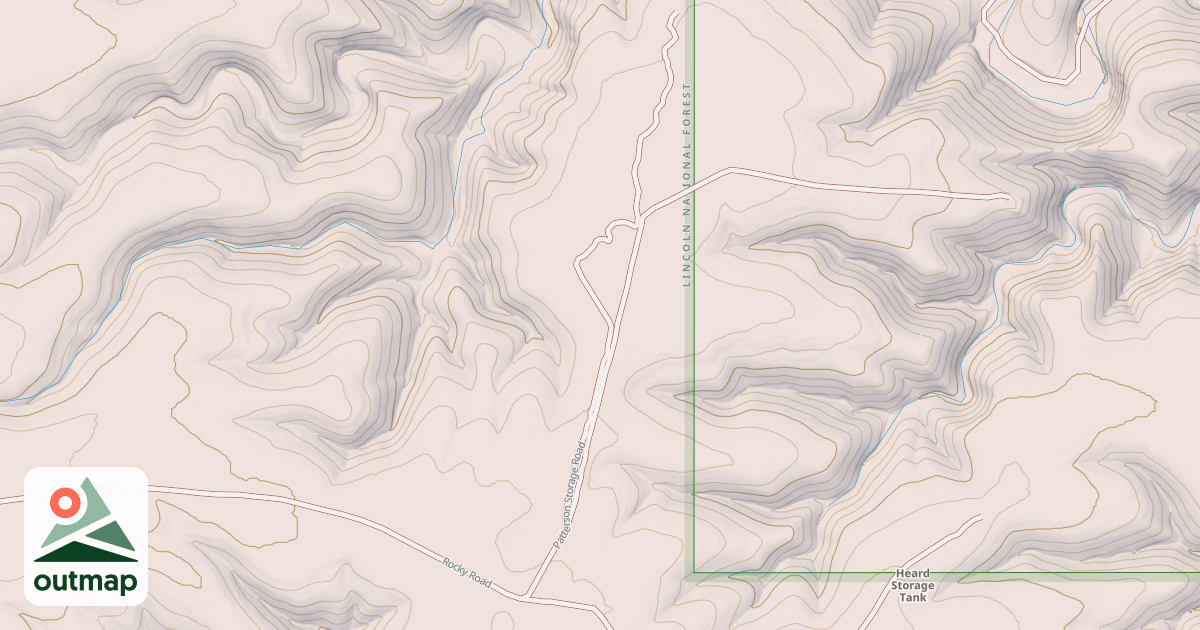 Map of PATTERSON STORAGE