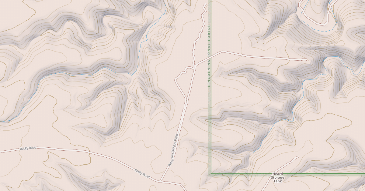 Map preview of PATTERSON STORAGE