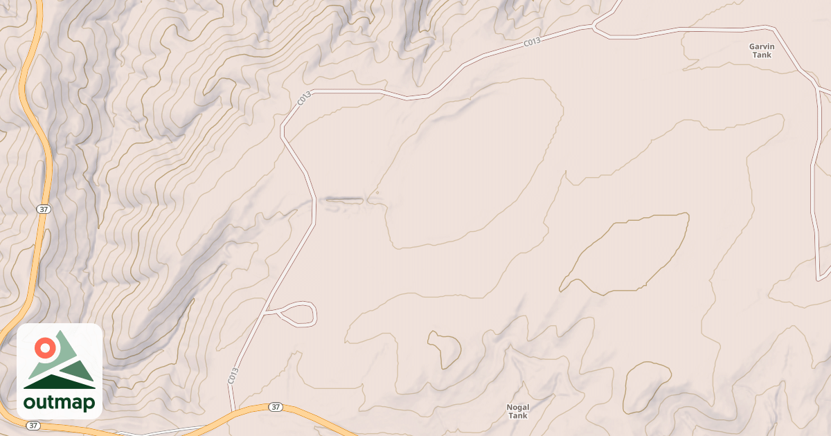 Map of RANCHMEN'S CAMP RD