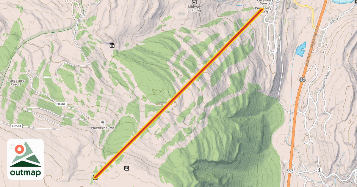 Map of Purgatory Village Express #1