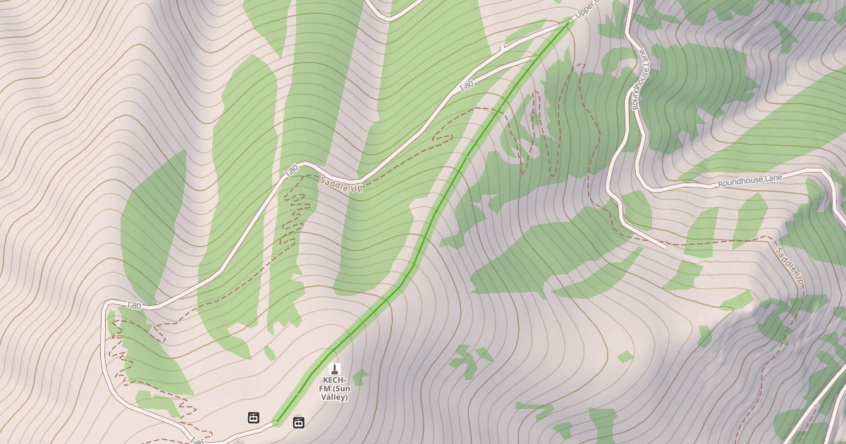 Map preview of Upper College