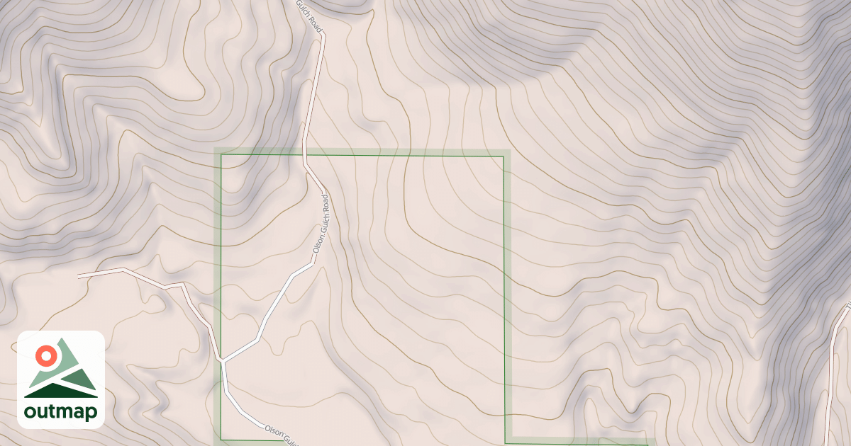 Map of USFS National Forest System Roads {A84B0219-B0AA-4157-80C7-E8AA628C3077}