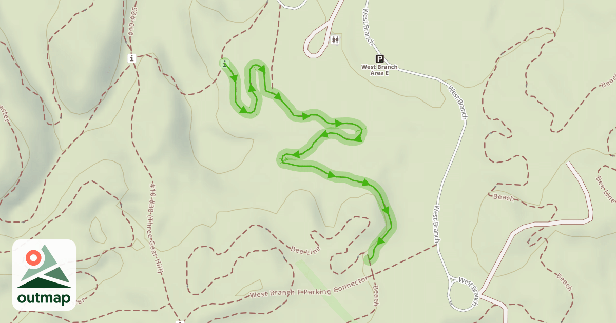 Map of Beach
