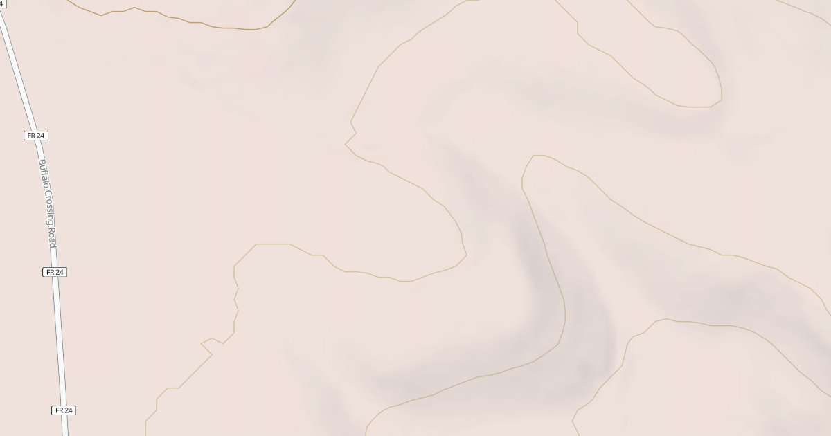 Map preview of USFS National Forest System Roads {3B58EEED-7679-407E-B9C2-664DA721714C}