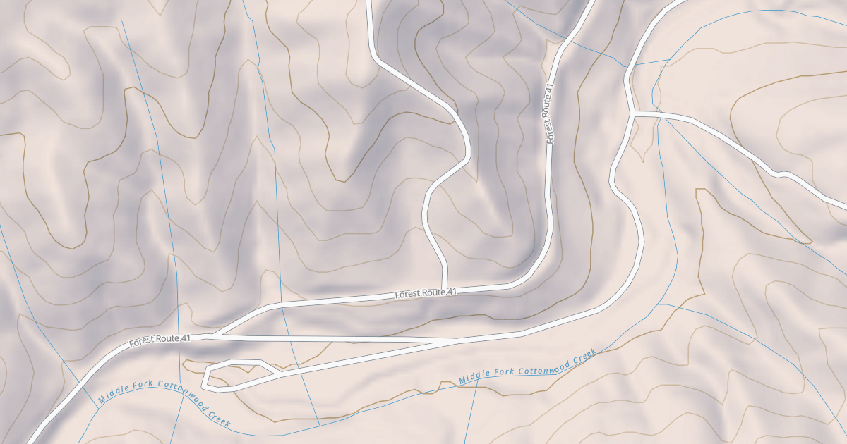 Map preview of BASIN GULCH CG