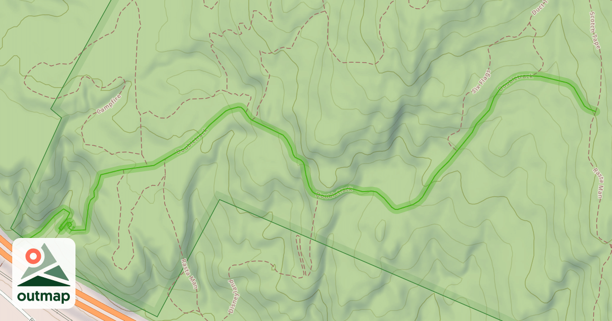 Map of Doubletrack