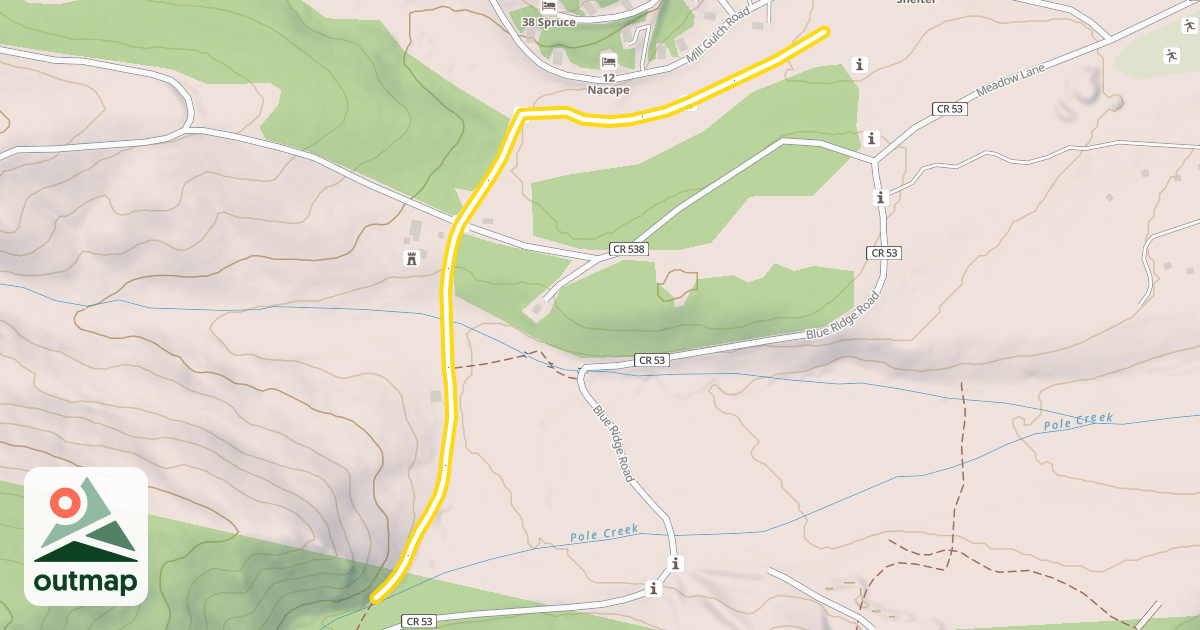 Map of Homestead
