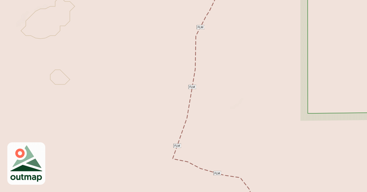 Map of Foreman Lake Motorcycle Trail